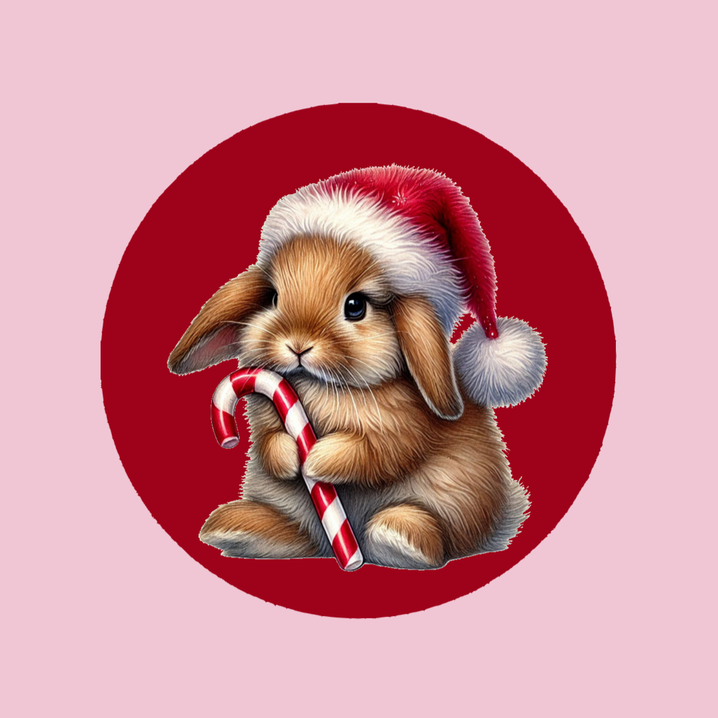 Bunny - Christmas Coaster