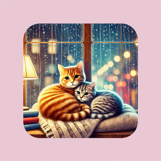 Cozy Kitties Magnet