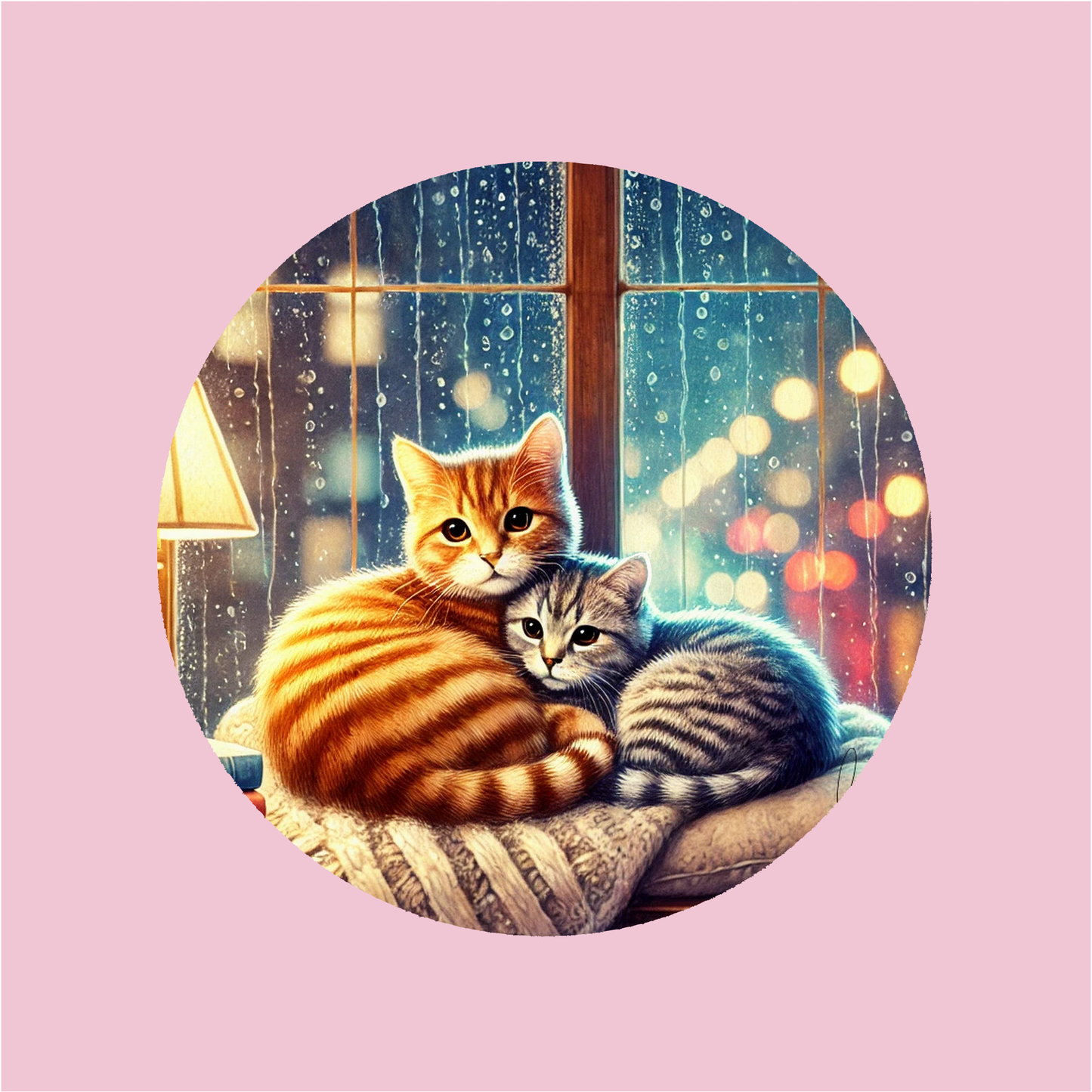 Cozy Kitties Coaster