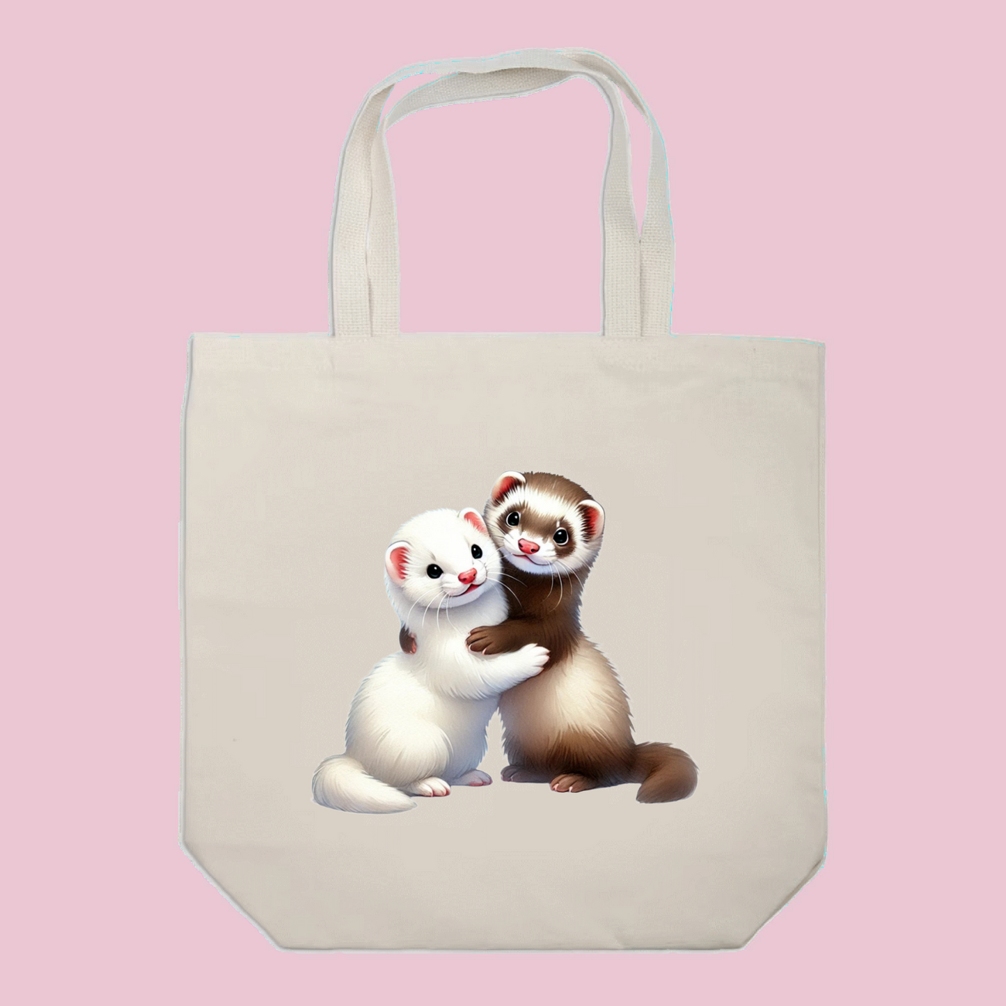 Ferrets Best Friends Tote Bag
