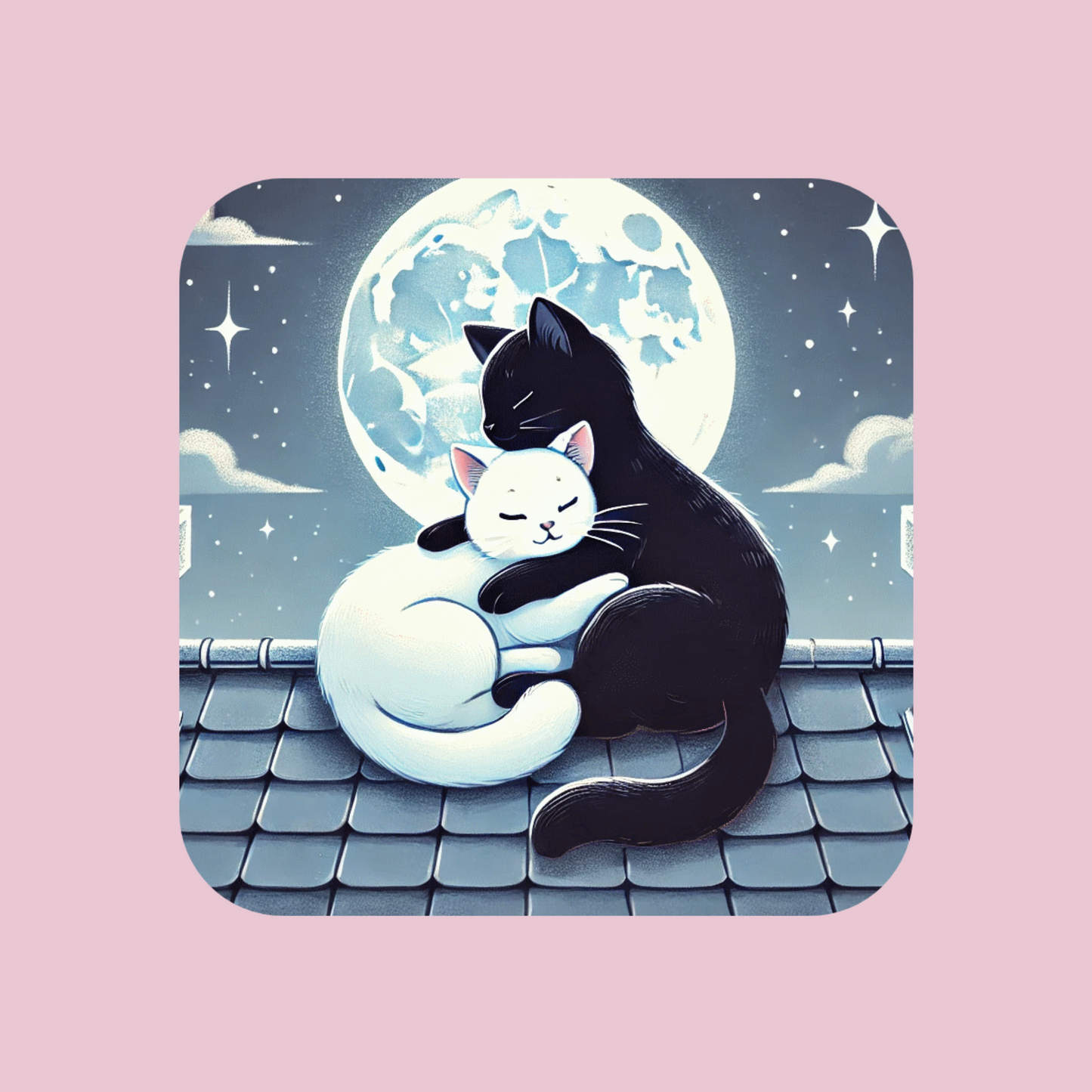 Cats in Love Magnet
