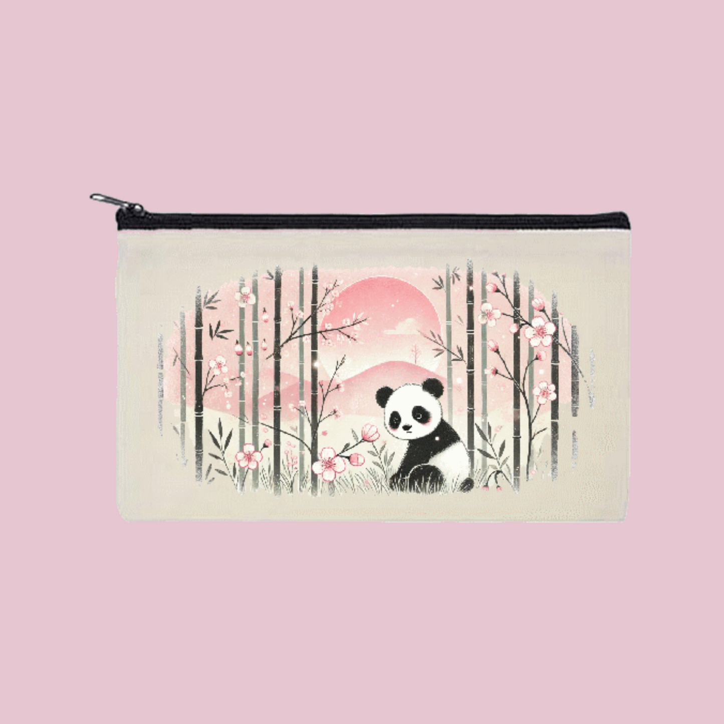 Panda Zipper Bag