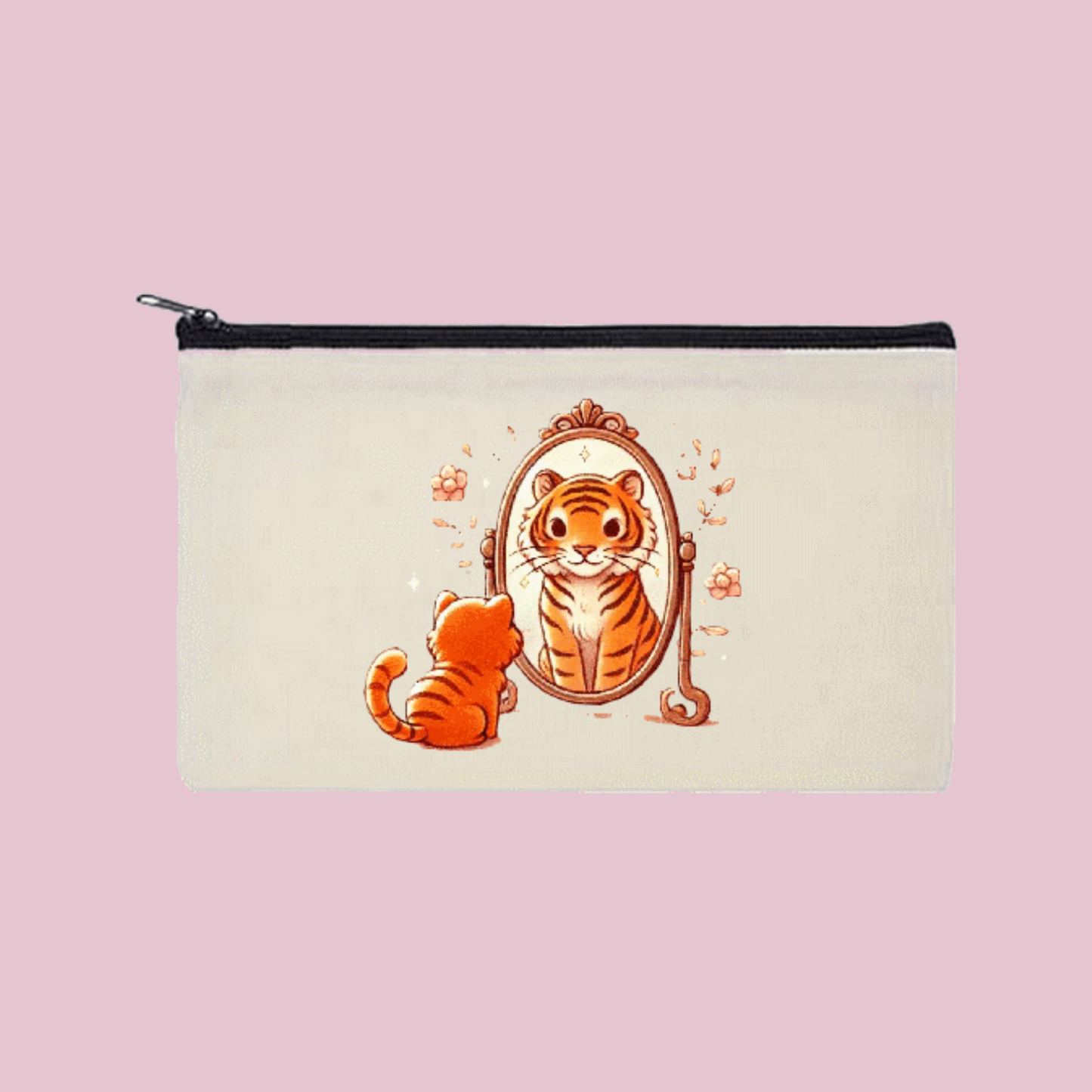 Pochette Réflection Tigrée