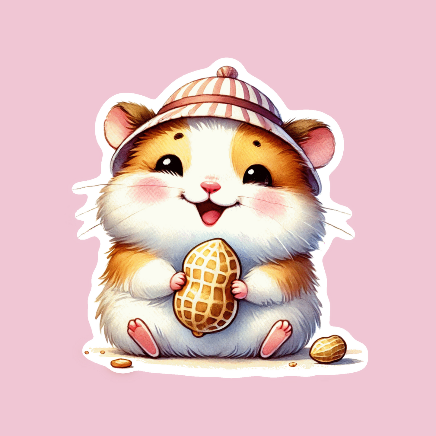 Autocollant Hamster