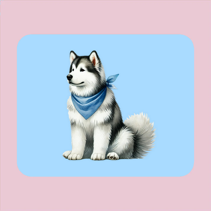Alaskan Malamute Mouse Pad