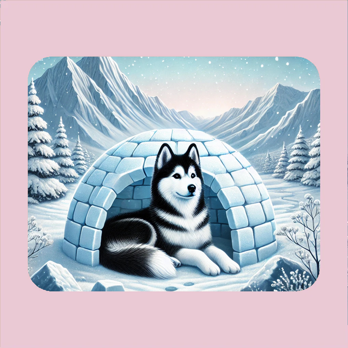 Tapis de Souris Husky