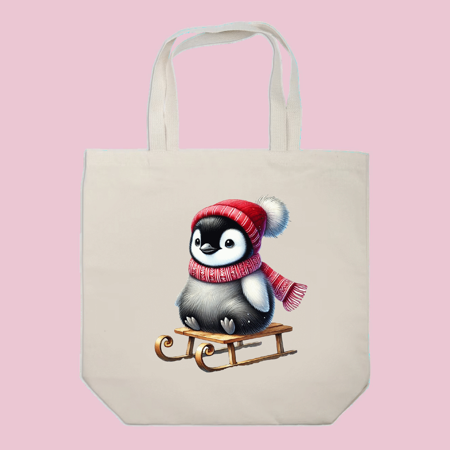 Penguin - Christmas Tote Bag