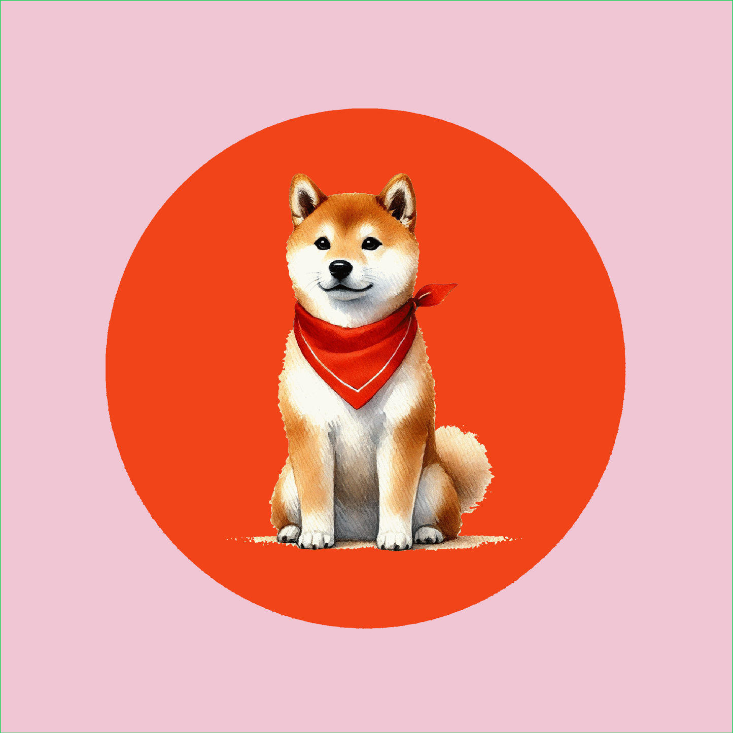 Shiba Inu Coaster