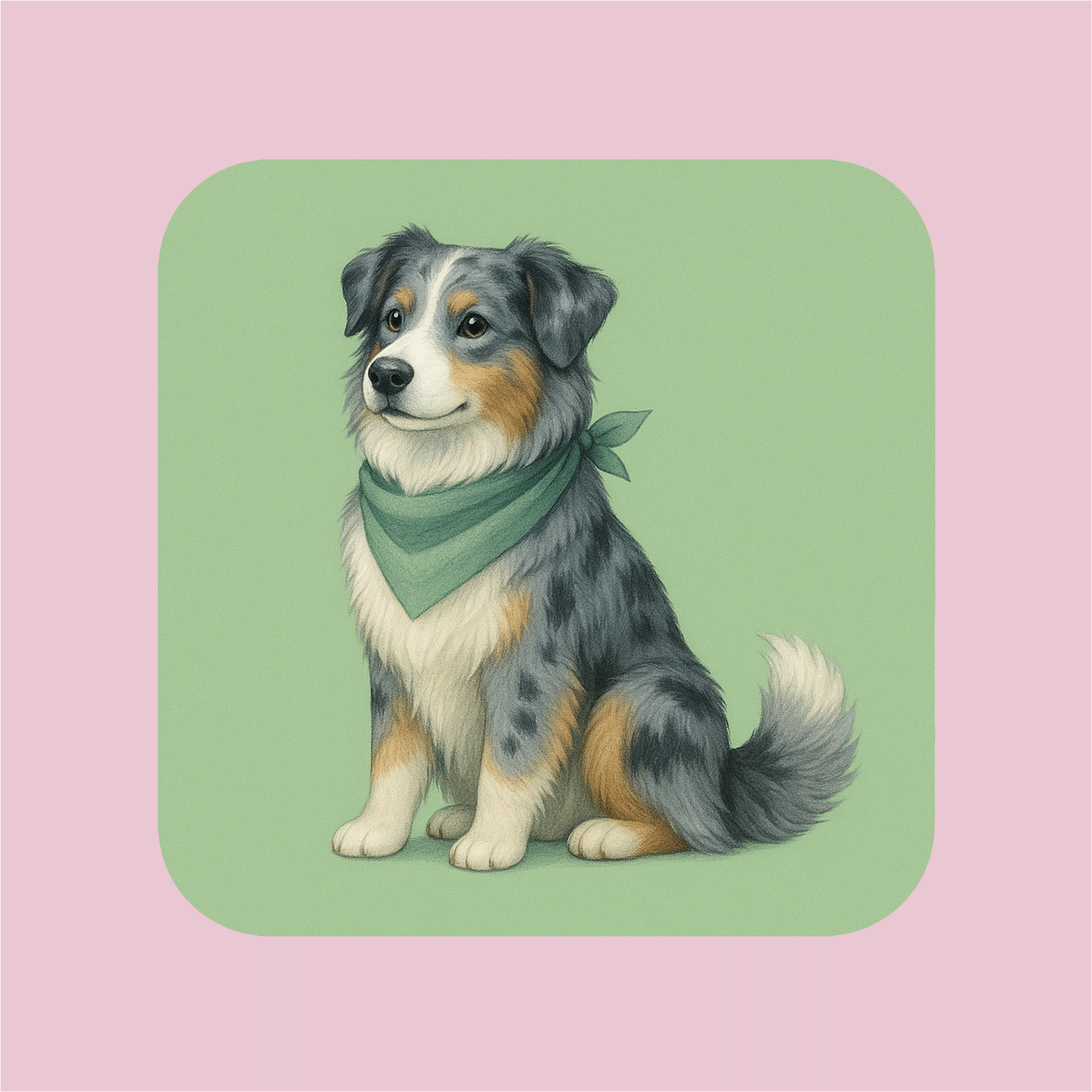 Australian Shepherd Magnet