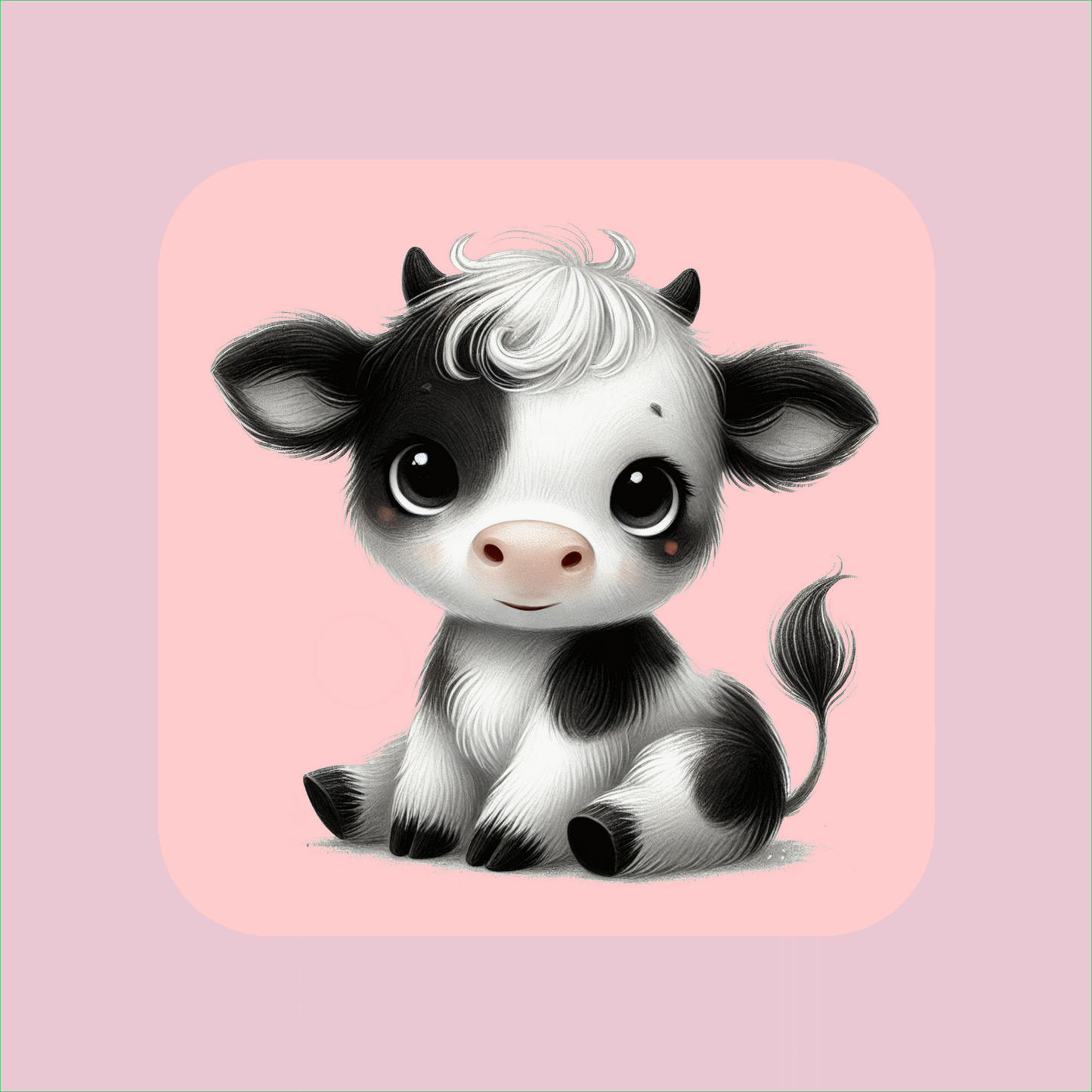 Baby Cow Magnet