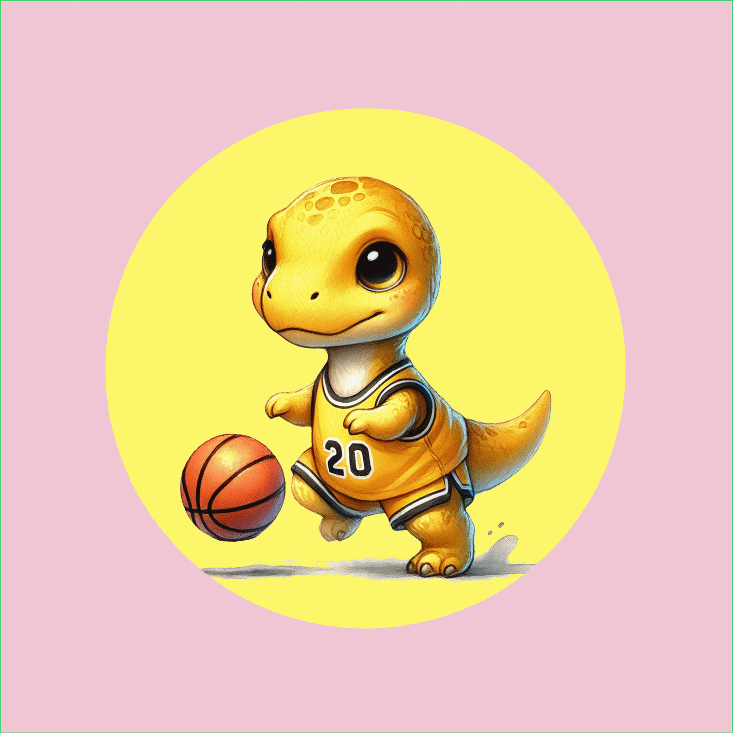 Basketball Dino Coaster