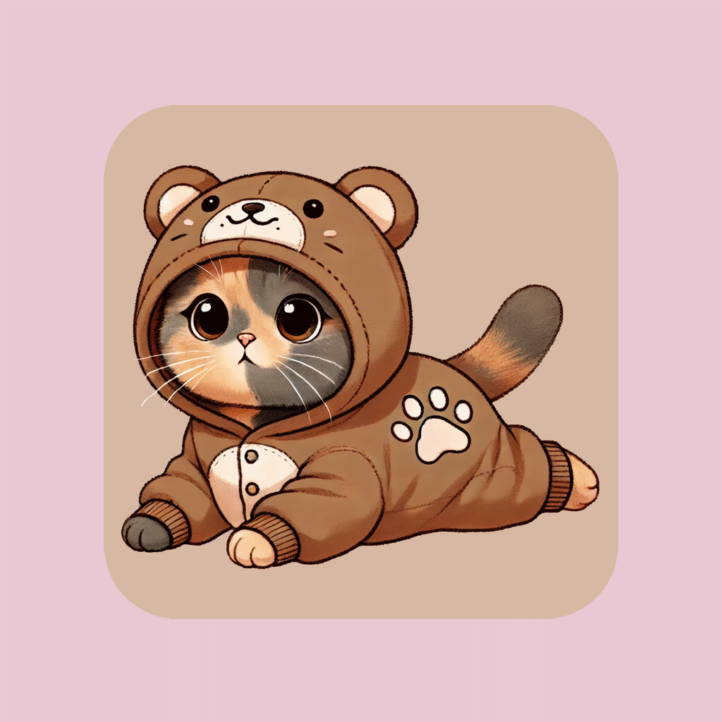 Bear Kitty Magnet