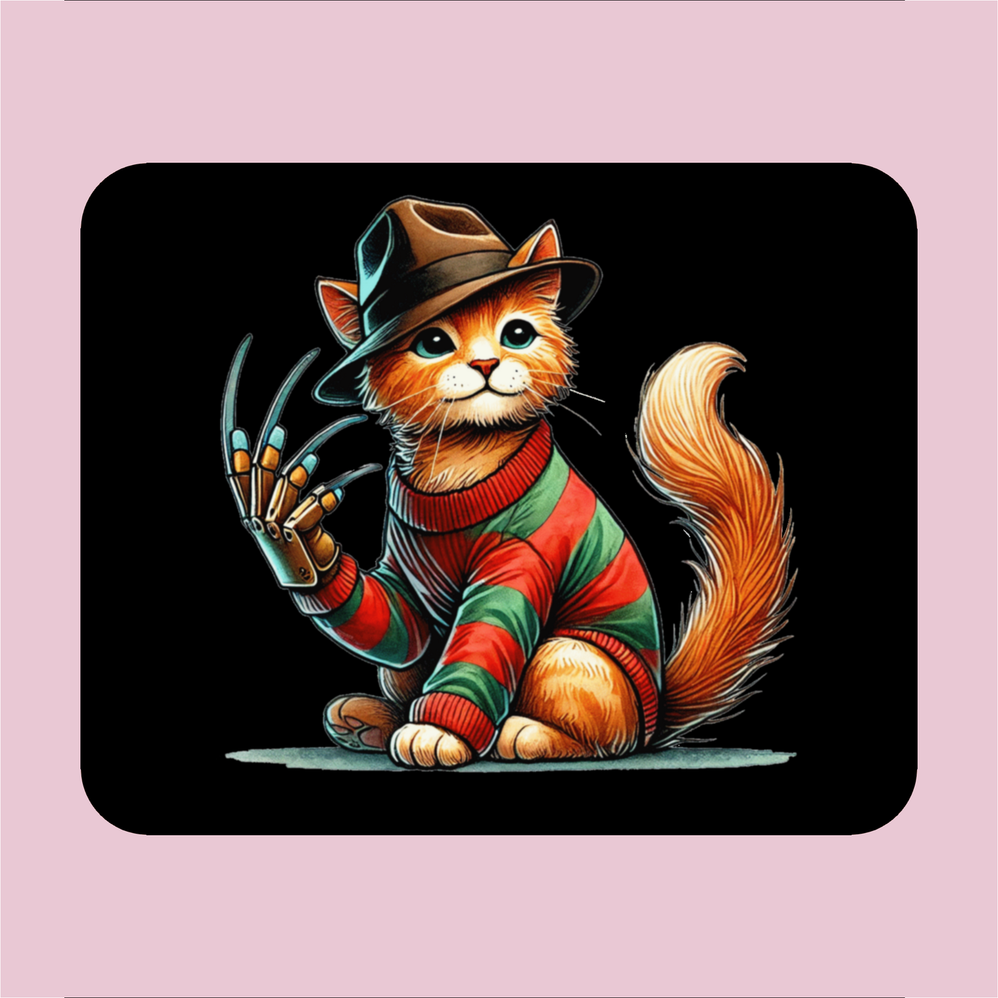 Creepy Claws Cat Mouse Pad