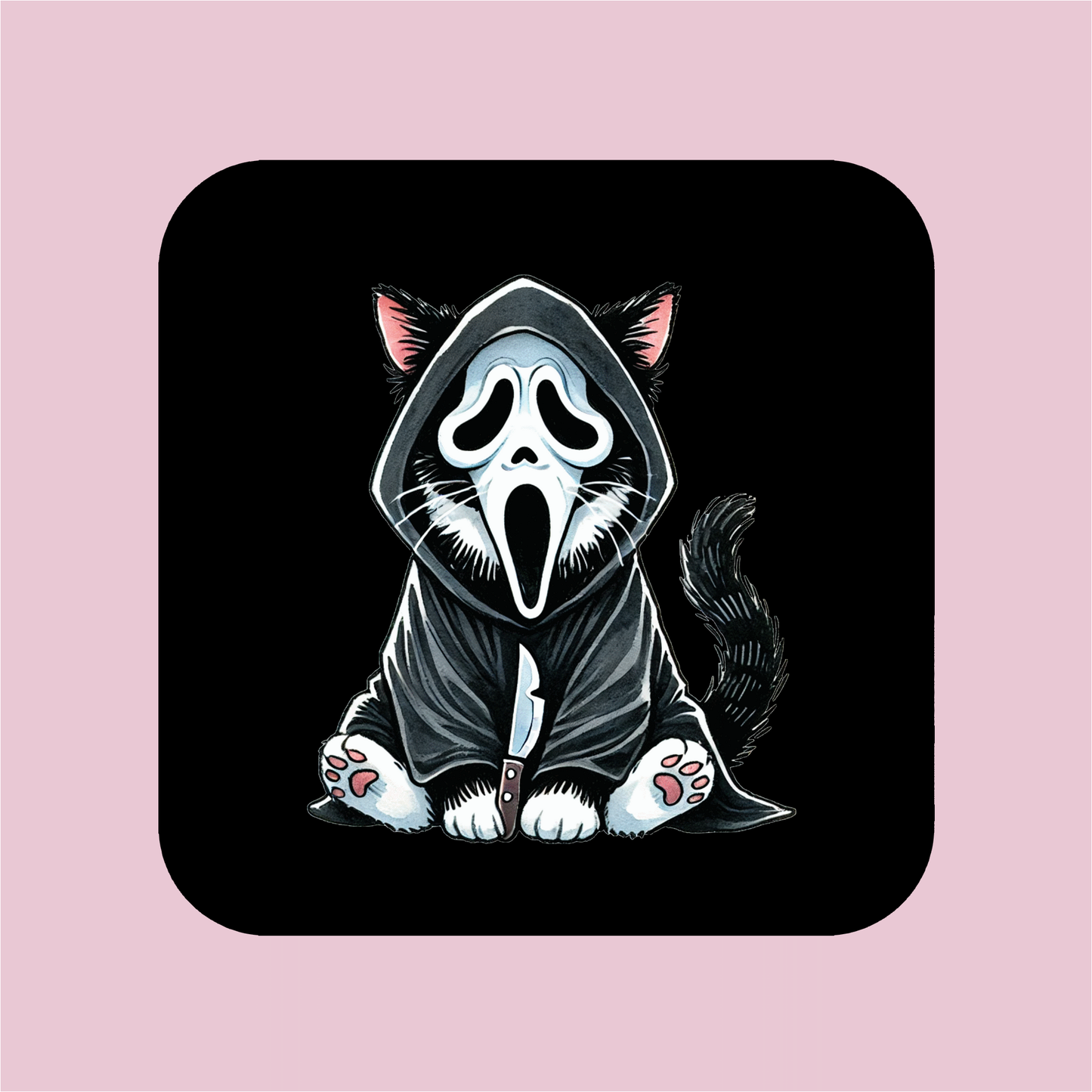 Aimant Chat Frisson Horreur