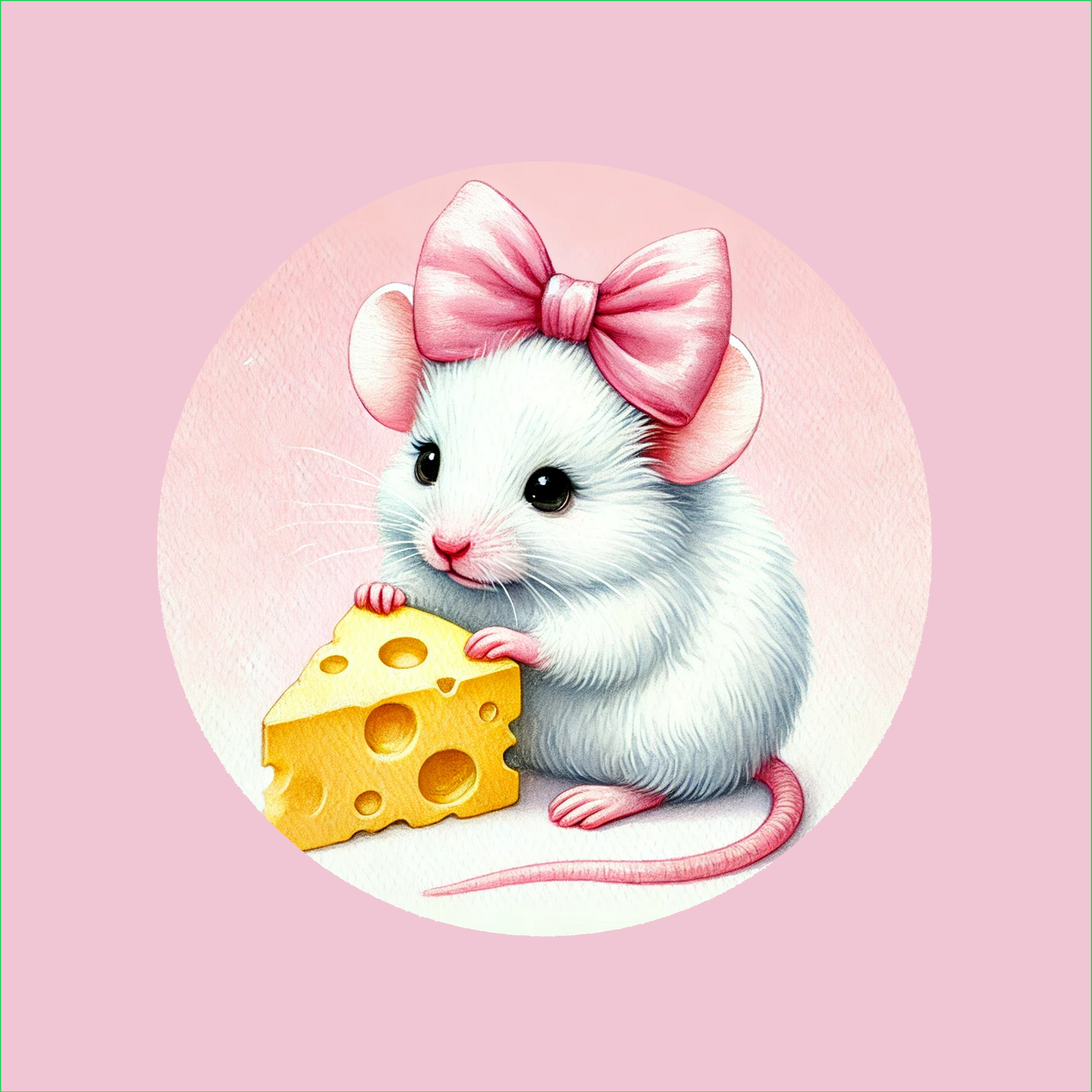 Mouse & Cheese Coasters