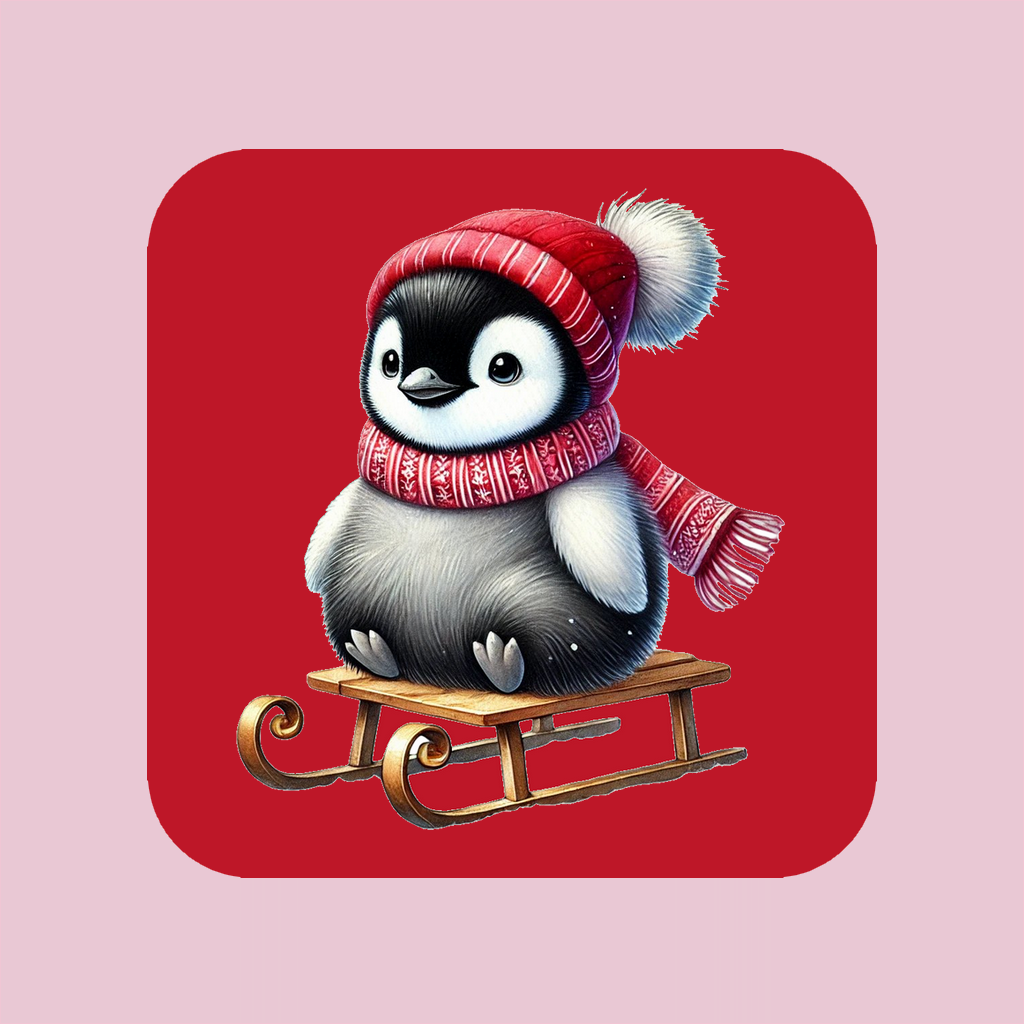 Aimant Pingouin - Noël