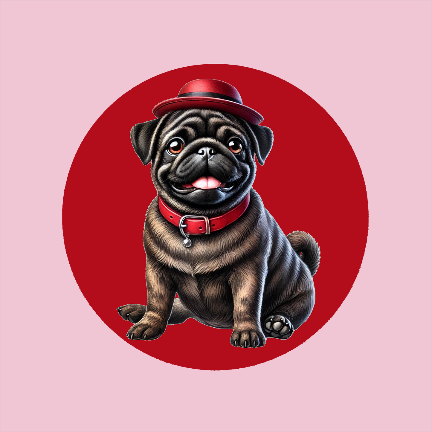 Pug Coaster