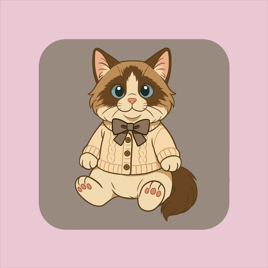 Cardigan Ragdoll Magnet