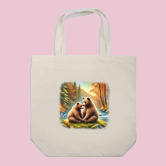 Bears in Love Tote Bag