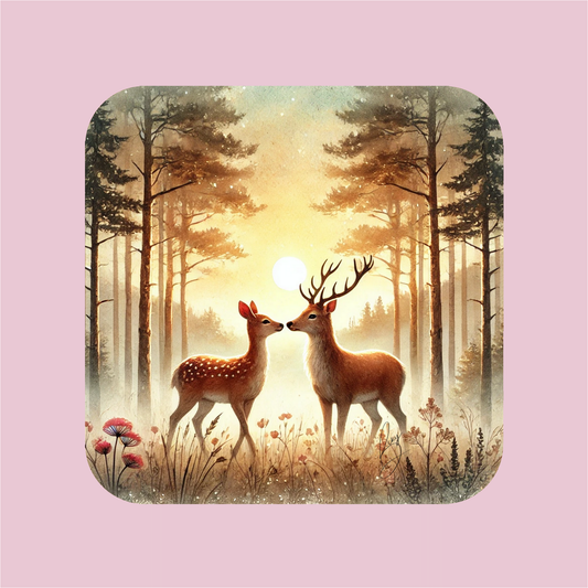 Deers in Love Magnet