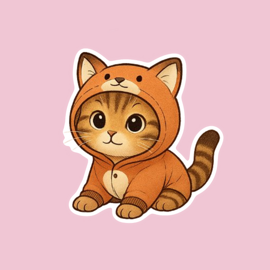 Fox Kitty Sticker