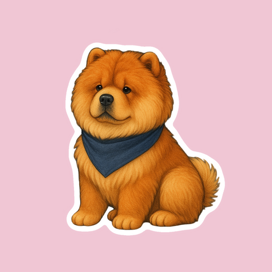 Chow Chow Sticker