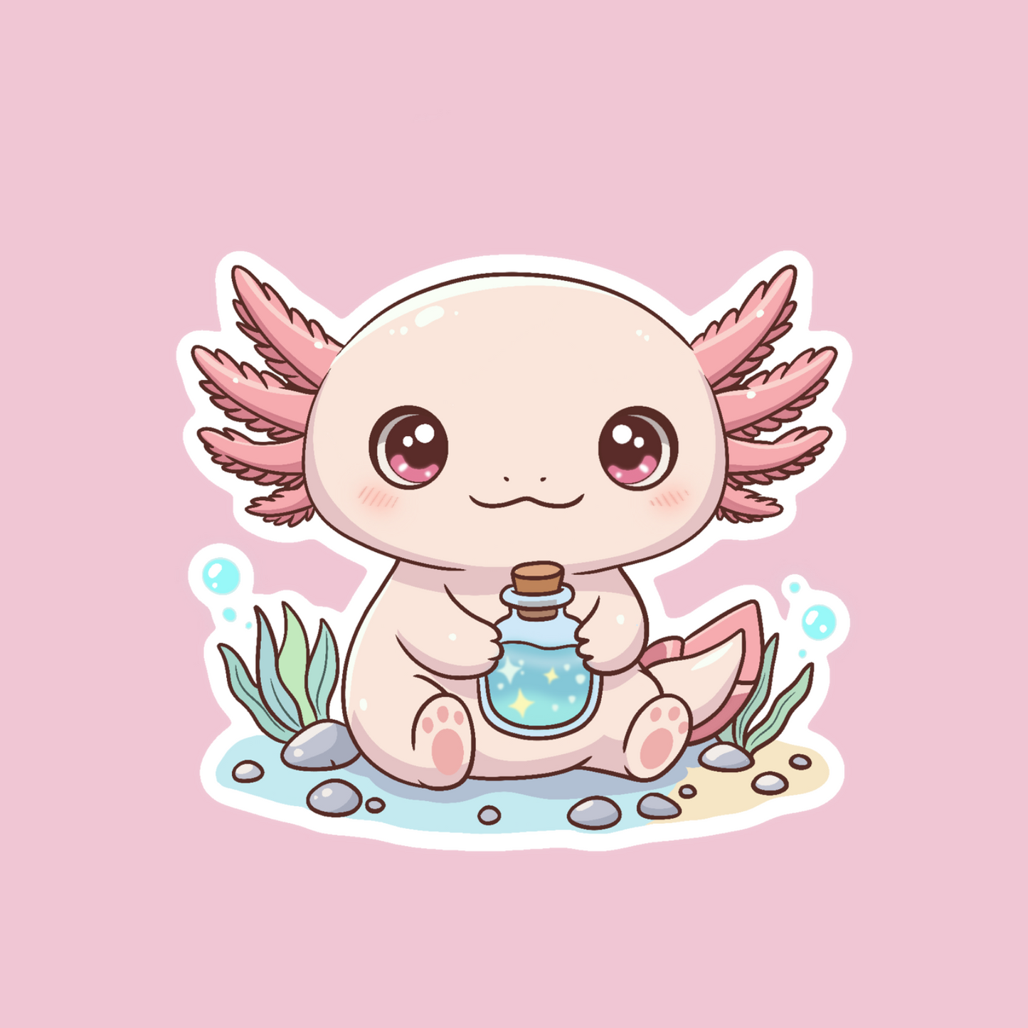 Axolotl Sticker