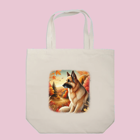 German Shepherd - Autumn Tote Bag