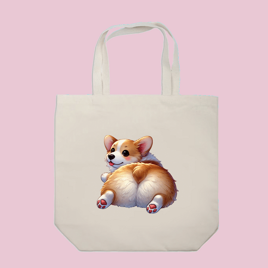 Corgi Tote Bag