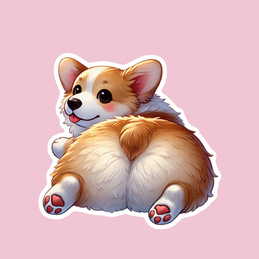 Corgi Sticker