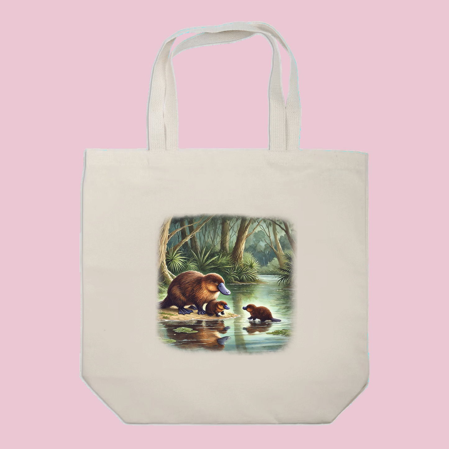 Mama Platypus Tote Bag