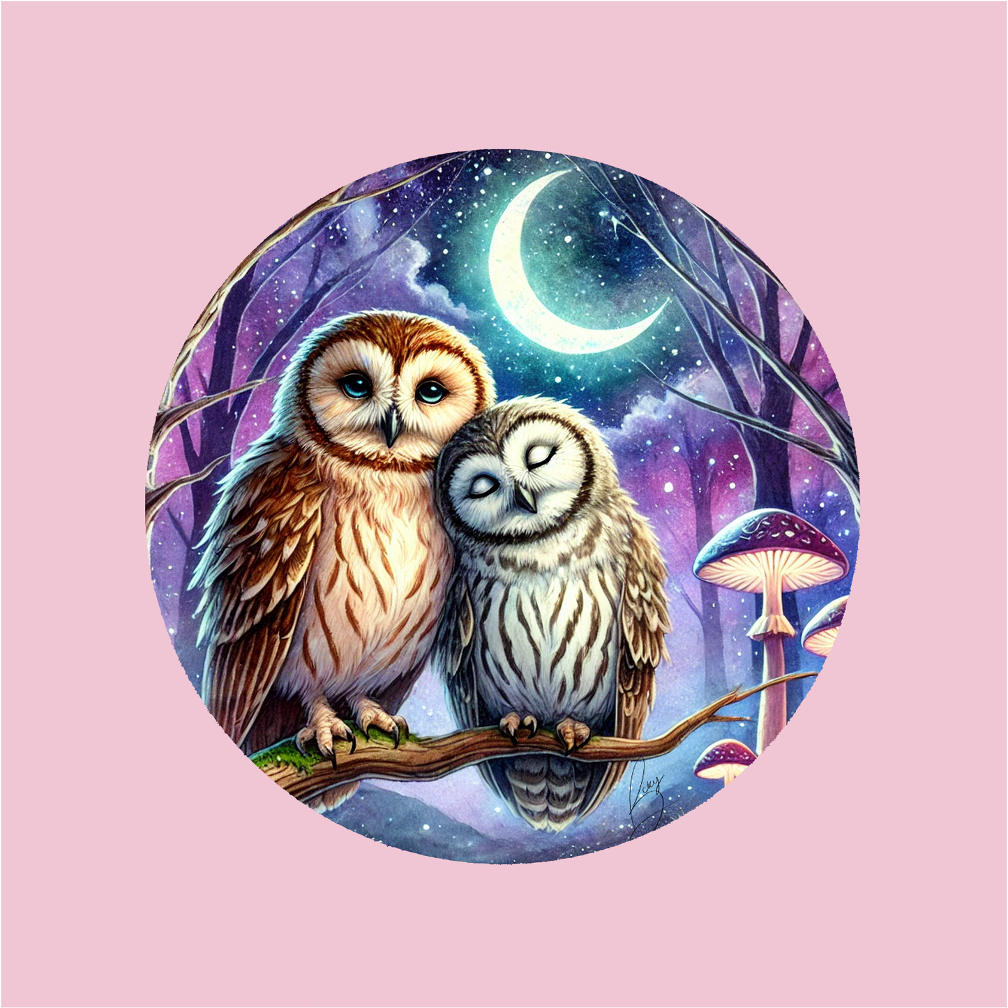 Owls in Love Coaster