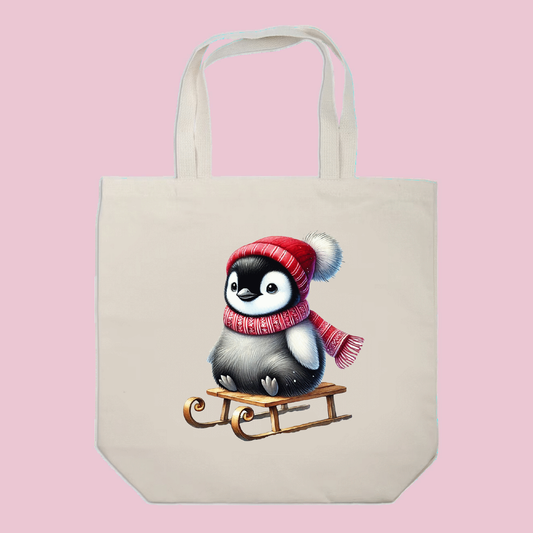 Penguin - Christmas Tote Bag