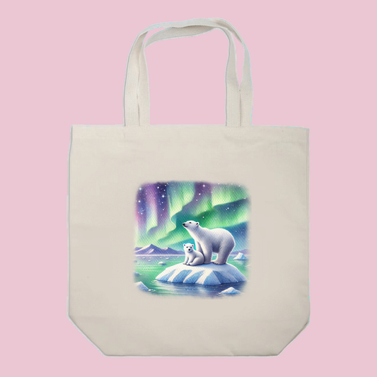 Polar Bears Tote Bag