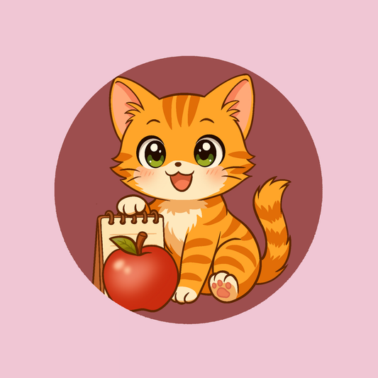 Teacher Cat Coaster