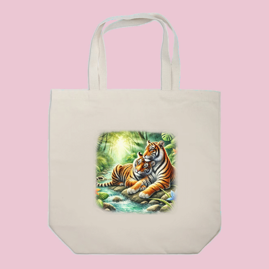 Tigers in Love Tote Bag