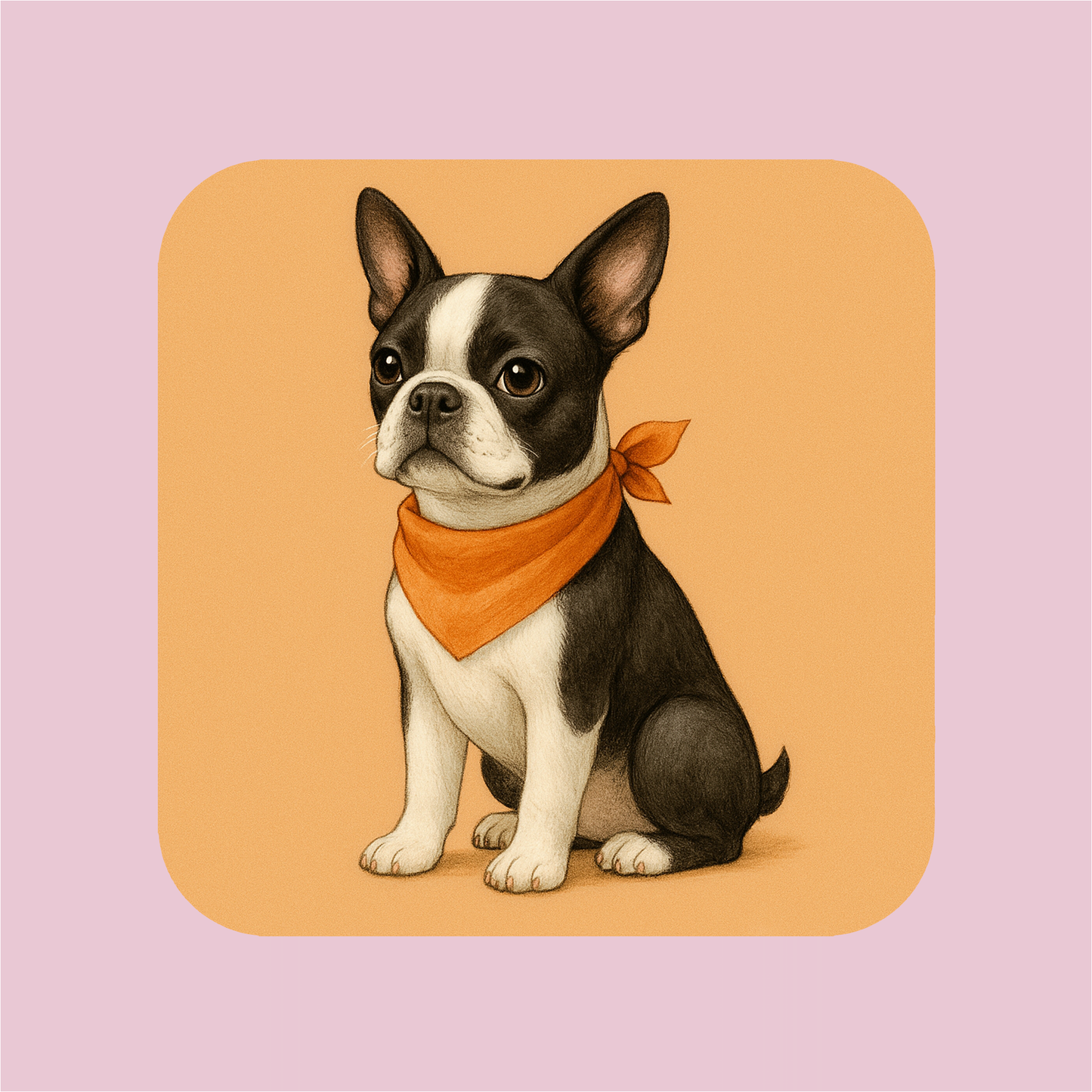 Boston Terrier Magnet