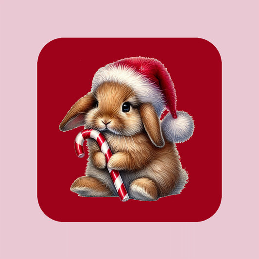 Aimant Lapin - Noël