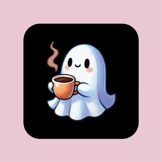 Ghost & Coffee - Alternate Version Magnet