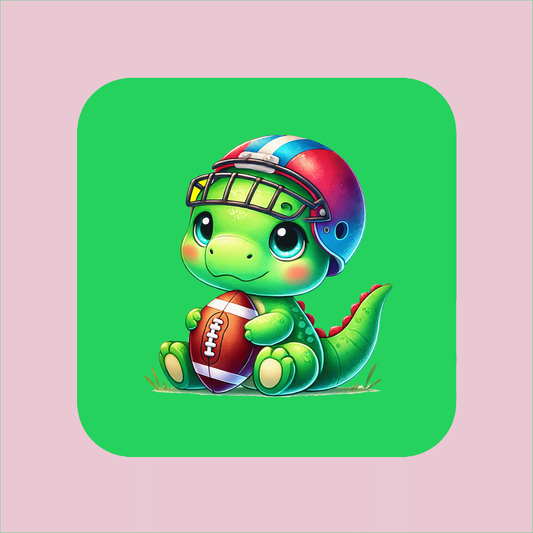 Aimant Dino Football