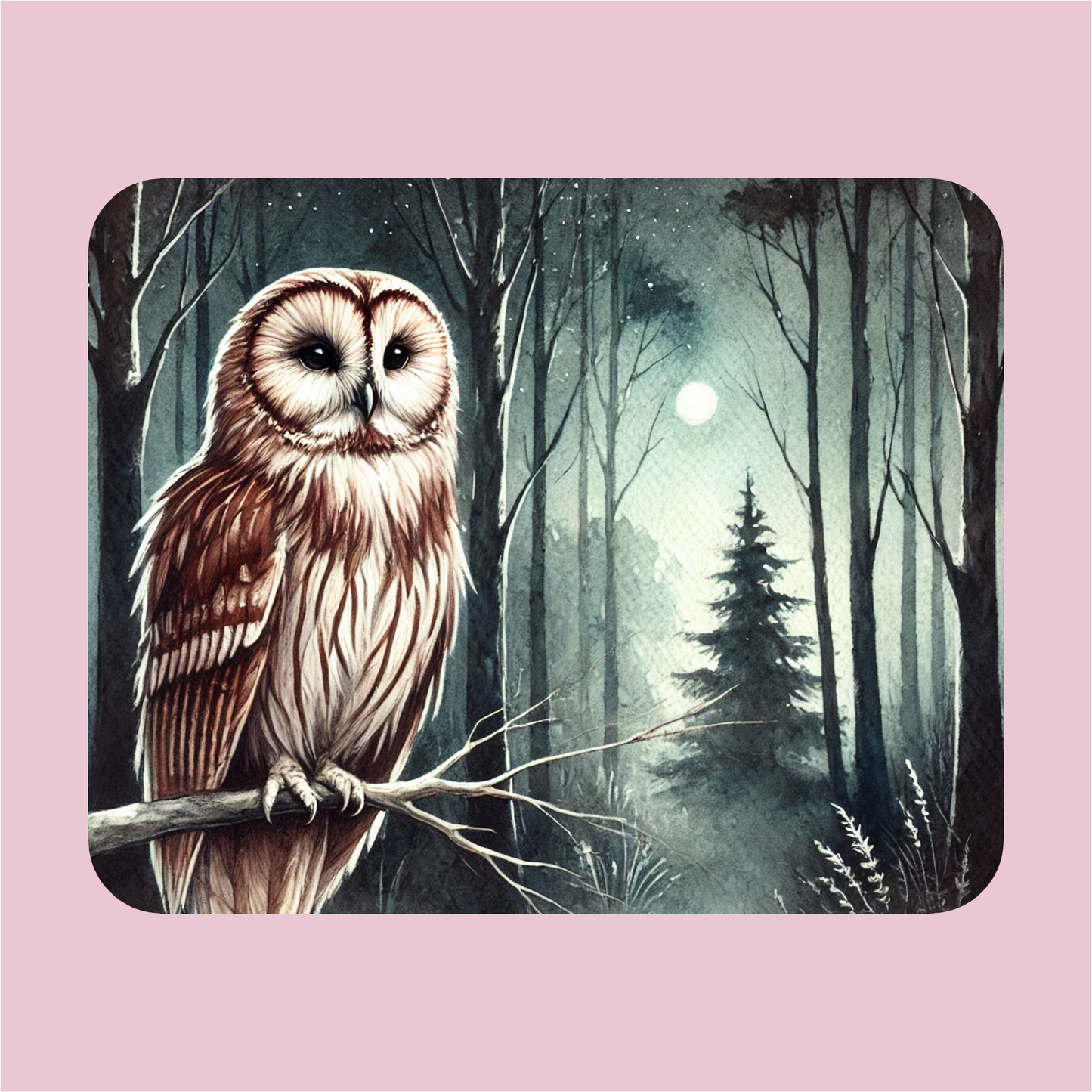 Night Owl Mouse Pad