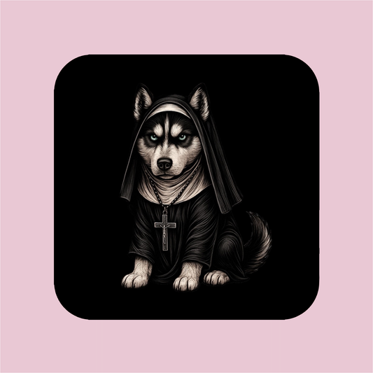 Nun Husky Magnet
