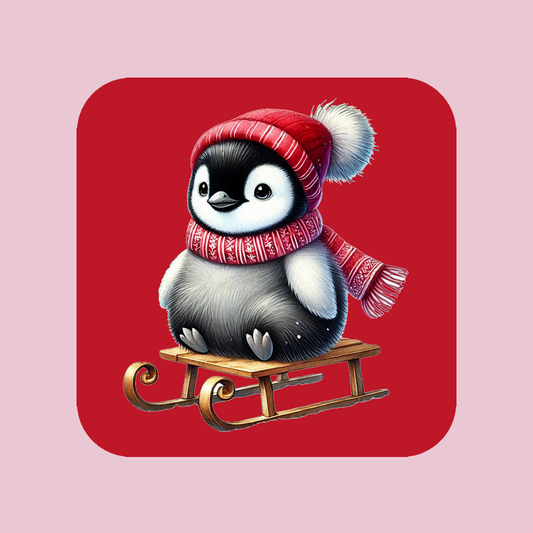 Aimant Pingouin - Noël